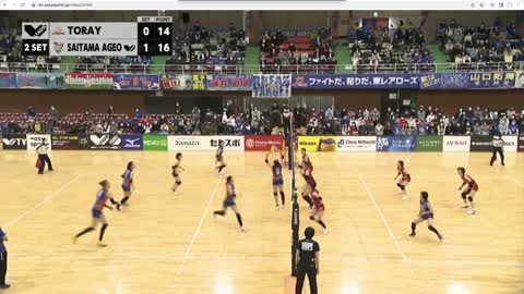 20221203 V-league AGEO vs TORAY