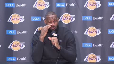 LeBron James Postgame Interview - Clippers vs Lakers January 24, 2023