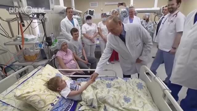 Putin “Surprised ”Kid With Health Problems