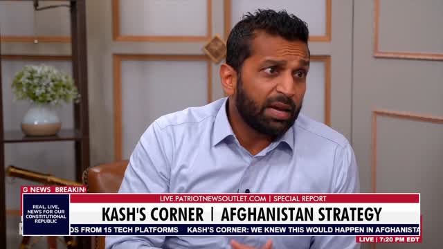 Patriot News Outlet | Kash's Corner w/ Kash Patel | Trump's Afghanistan Strategy