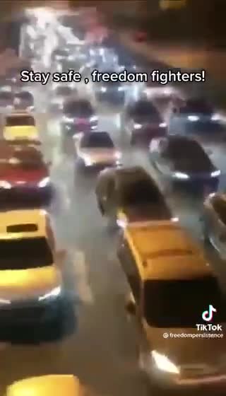 Anti-lockdown Chinese citizens have followed step with the Canadian Freedom Convoy