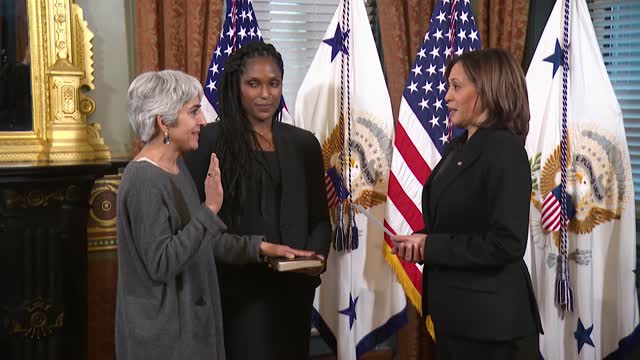 0008. Vice President Harris Ceremonially Swears In Director Kiran Ahuja