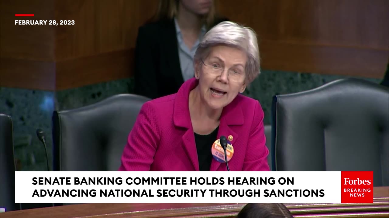 Elizabeth Warren- 'Crypto Is Being Used To Hold American Businesses For Ransom'