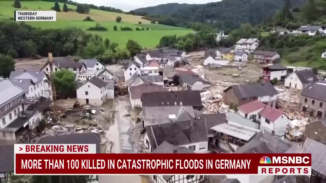 More Than 100 Dead In Germany Flooding As Rescue Effort Continues