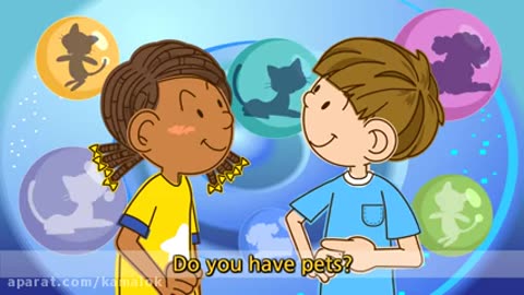 Do you have pets- I have a dog. (Pet song) - English education song for Kids