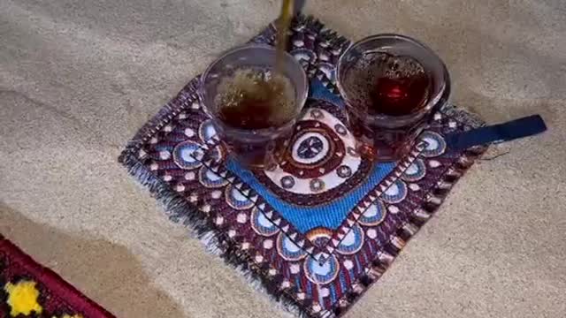 Picnic in the desert