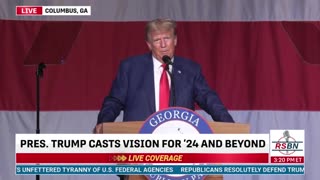 FULL SPEECH_ President Donald J. Trump Speech at GA GOP Convention