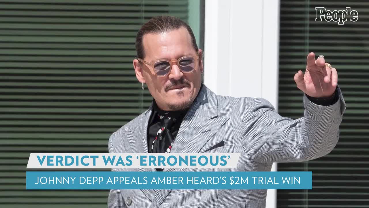 Johnny Depp Appeals Amber Heard's $2 Million Counterclaim Win PEOPLE