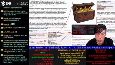 2022-01-22 05:00 EST - Patriots Rising: with Lady RWB, Q Trooper & Majjik