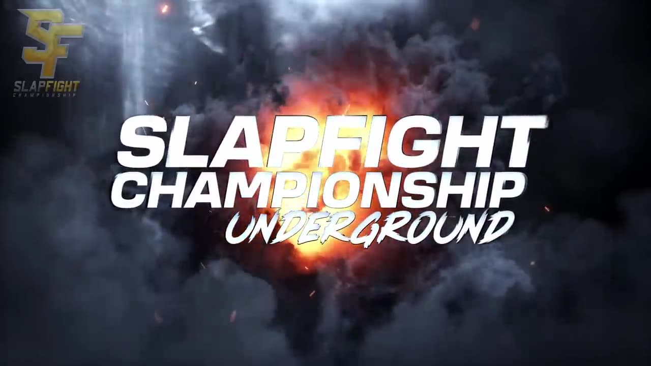 D-Flan' and 'Concrete Finisher' battle at SlapFIGHT
