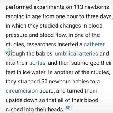 All in the name of science