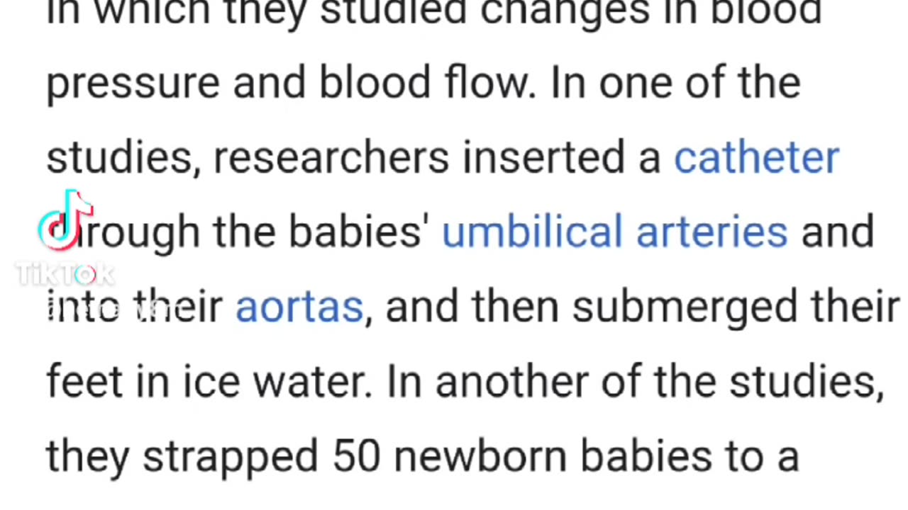 All in the name of science