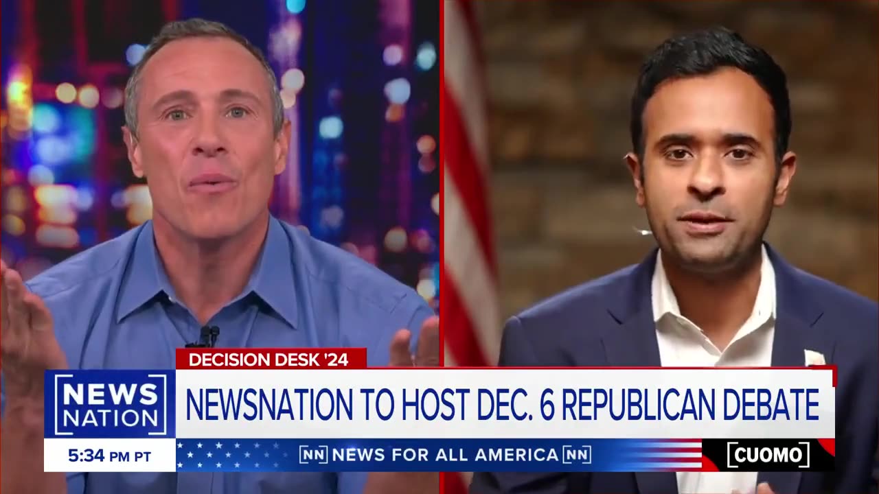 Vivek Ramaswamy absolutely shreds Fake News specialist Chris Cuomo