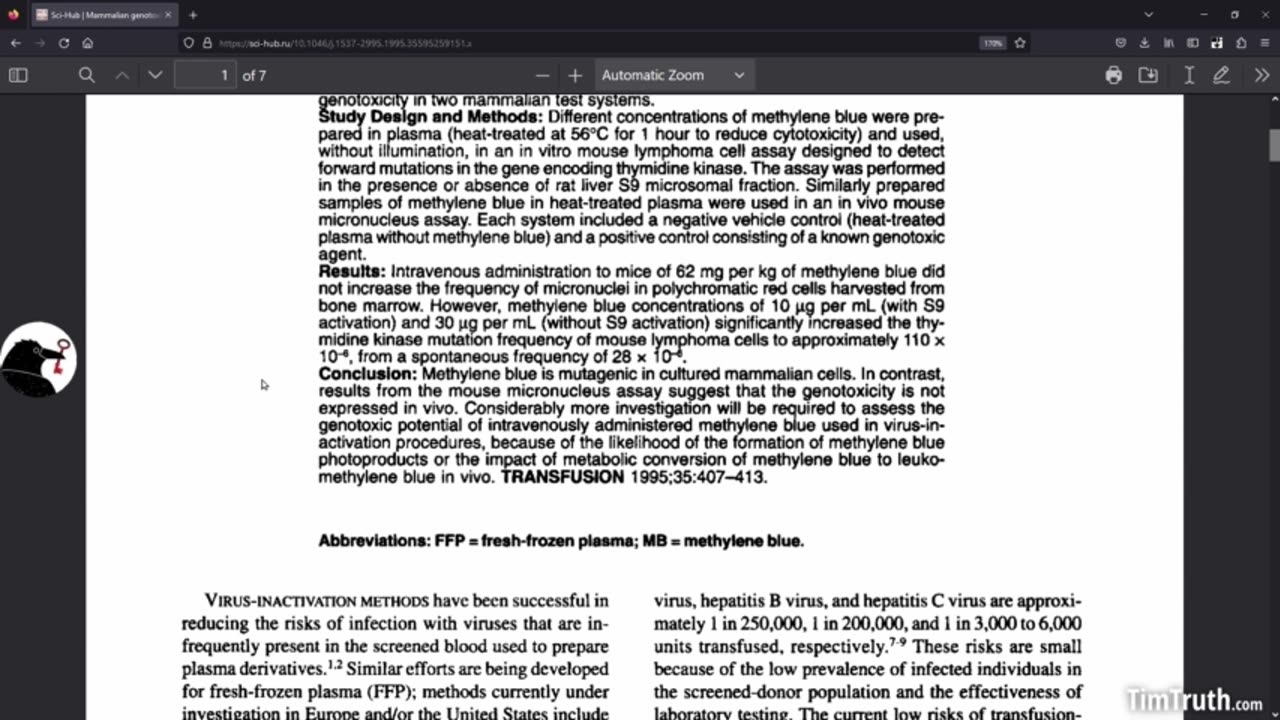 GENOCIDE: Influencers Now Pushing Methylene Blue POISON! Mutagenic & Deadly?! IVM Binary Weapon?