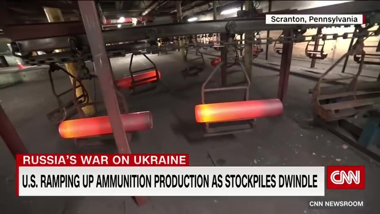 CNN gets rare access inside a plant making ammo for Ukraine