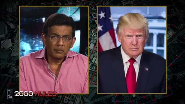 President Donald Trump Interview with Dinesh- 2000 Mules Special