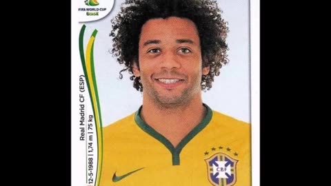 PANINI STICKERS BRAZIL TEAM WORLD CUP 2014