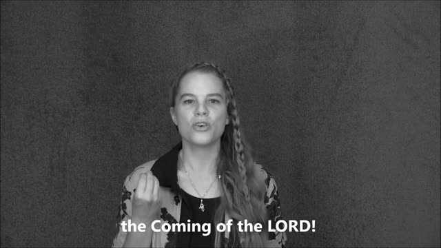 PROPHETIC Vision of the Coming of the LORD!