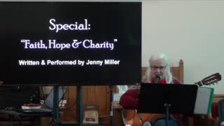 "Faith, Hope and Charity" by Jenny Miller 2018