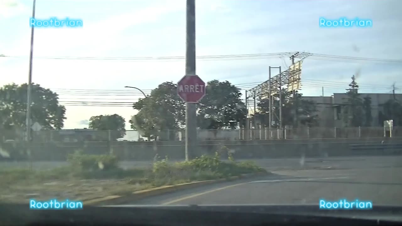 Timelapse (with electronic brain-bending classical music) - Toronto to montreal