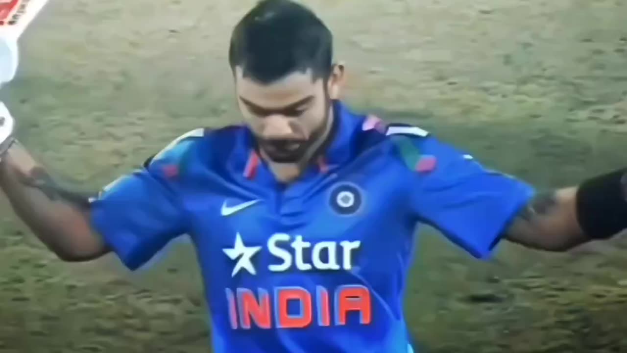 Indian cricketer Virat Kohli