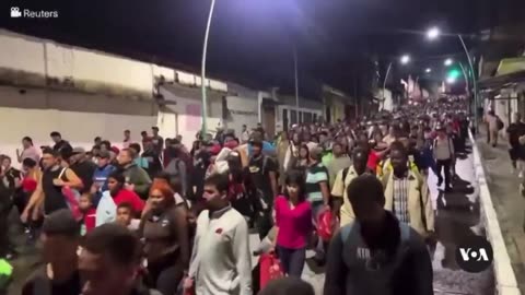 NEW: 1,500 migrants have formed a caravan