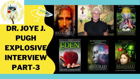 SHOCKING REVELATIONS FROM DR. JOYE J. PUGH - THEY CAN KEEP THE FLESH ALIVE, CV = MARK OF THE B! WHO'S RULING?