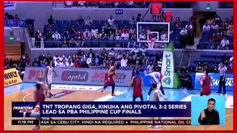 TNT Tropang Giga, nakuha ang 3-2 lead sa 2022 PBA上7Philippine Cup Finals