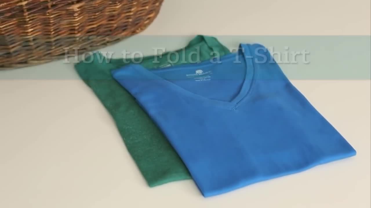 How to Fold a T-shirt