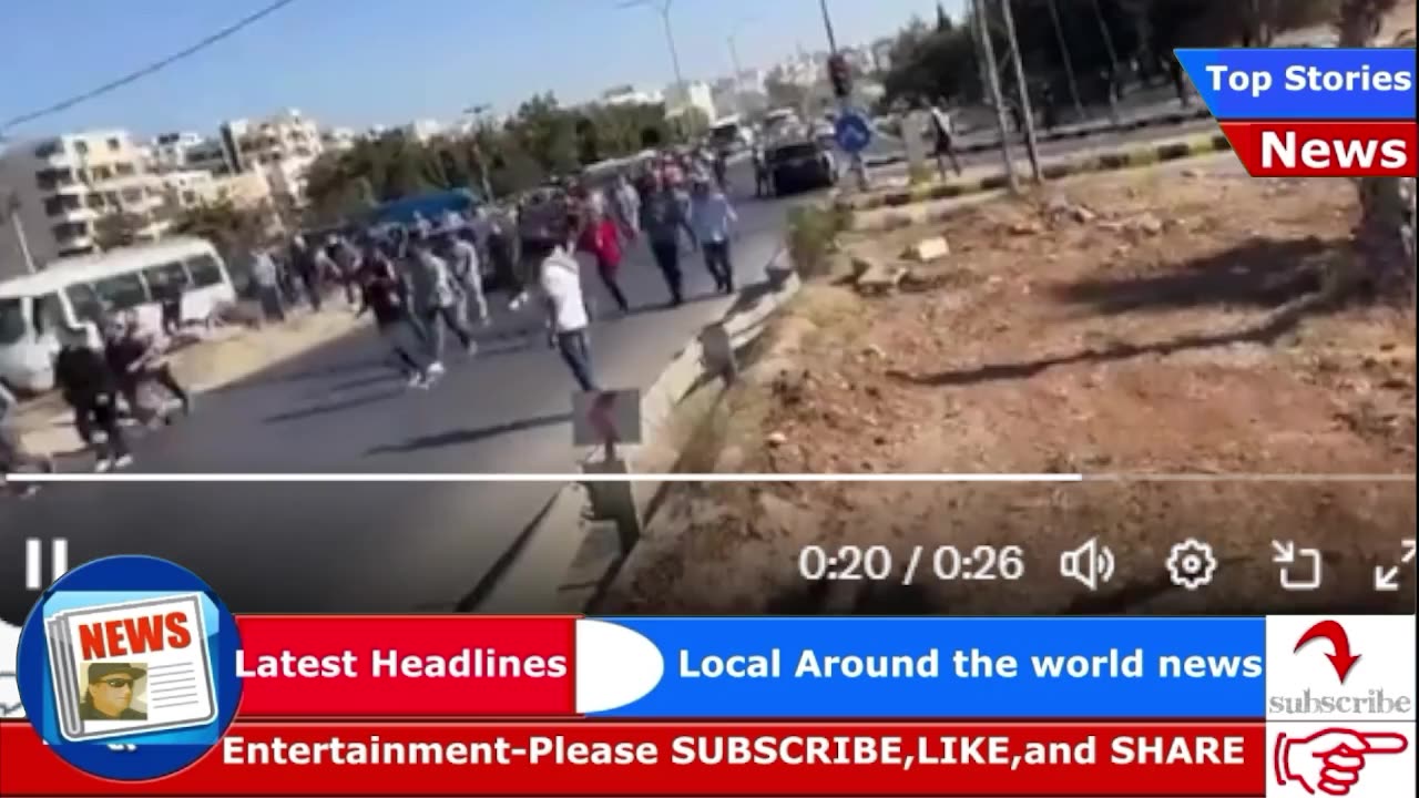 The Jordanians have broken through the army cordon