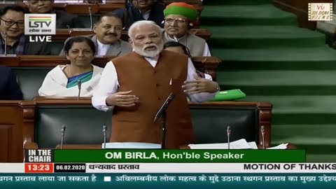 PM Narendra Modi Shows His Funny Side In Parliament Feb 2020