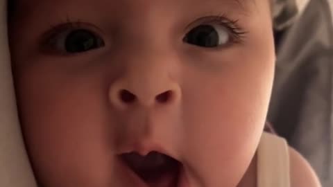 Cute baby funny video