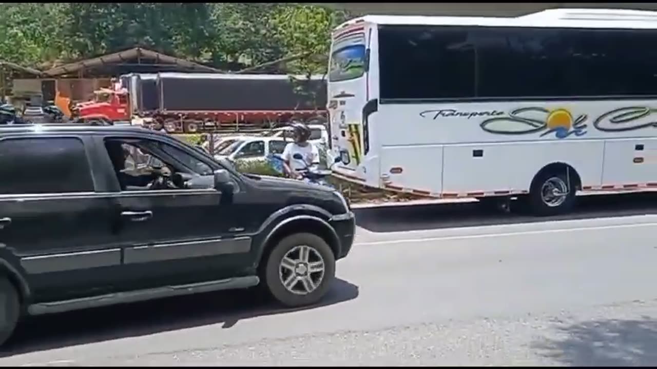 Imagen accidente en la vía entre Piedecuesta y Floridablanca