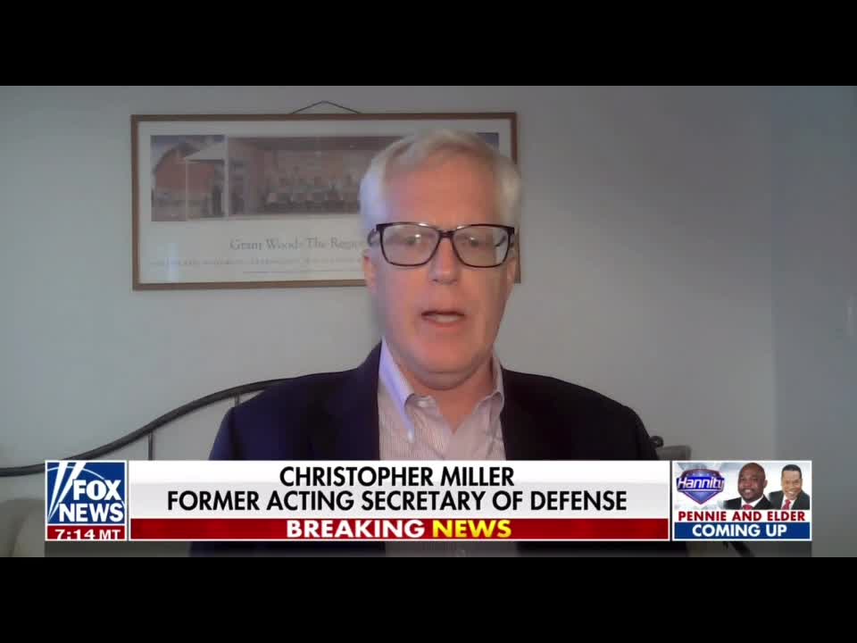 š„AFTER DISCLAIMER, FOX NEWS'S HANNITY W/KASH & CHRIS MILLERš„
