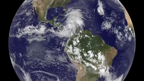 Satellite Sees Global View of Sandy's Life to Landfall