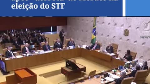 'Vai colocar esse pessoal no inquérito', brinca Gilmar, após 'derrota' de Moraes na eleição do STF