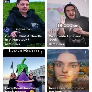 Why do you love Lazarbeam?