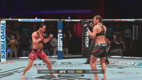 EA Sports UFC 5 Joanna Jedrzejczyk Vs Katlyn Cerminara