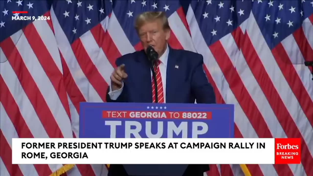 Trump Slams E. Jean Carroll In Rant About $91.6 Million Bond During Georgia Rally