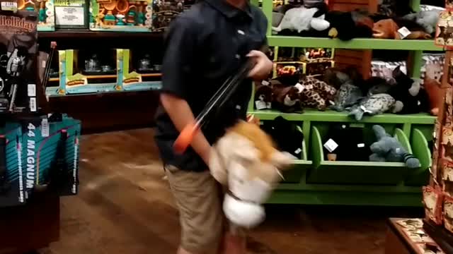 Childhood Fun While Shopping