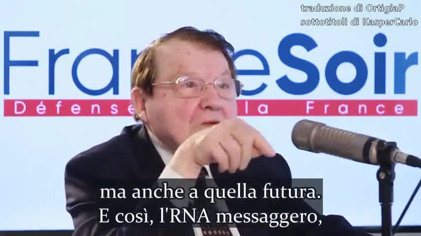 Luc Montagnier sul vac*ino a mRNA covid 19