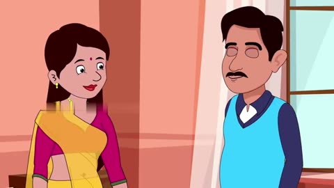 पीले दांत वाली बहू ! Hindi cartoon story ! Duggu Kids World"