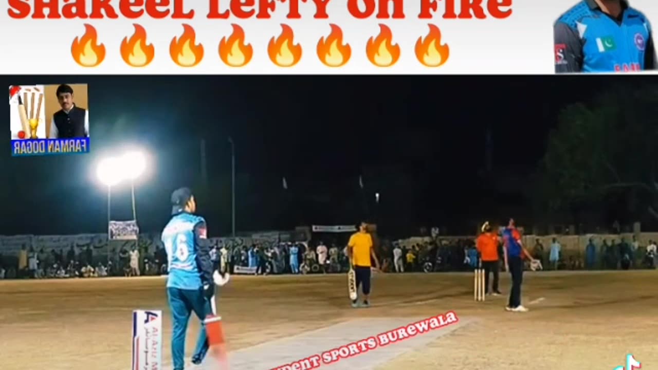 Great bating by Shakeel lefty 7ball 7six