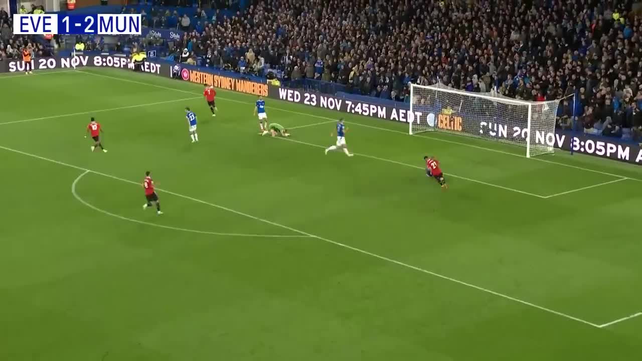 EVERTON 1-2 MAN UNITED | Premier League highlights