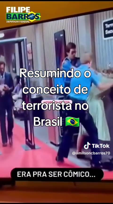 No Brasil isso é terrorismo