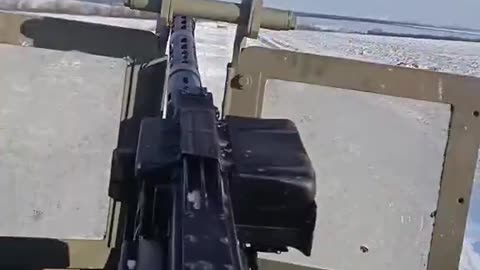 Insane Video from a Ukrainian Gunner Part of Armored Assault Group