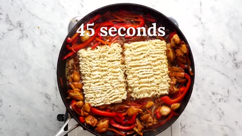 Chicken Vegetable Ramen Noodles