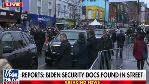 Biden security docs found in the street!