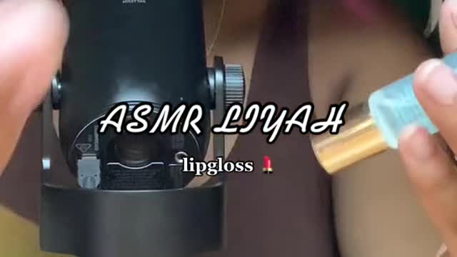 ASMR lipgloss 💄