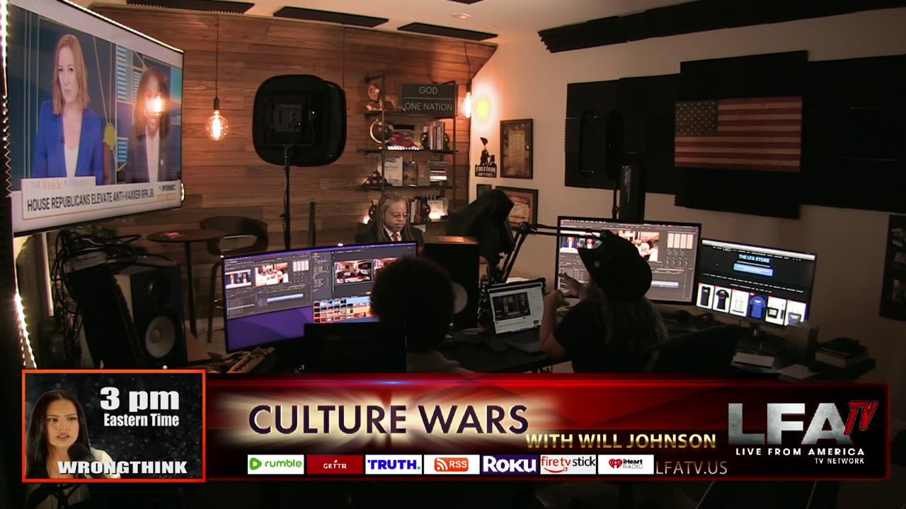 CULTURE WARS 7.24.23 @6pm EST: BLACK PEOPLE BENEFITED FROM SLAVERY